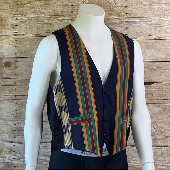 Multicolor Size XXL Mens Vest Vintage - Picture 2 of 7